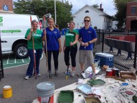 Fidelity Volunteers at the Mather School